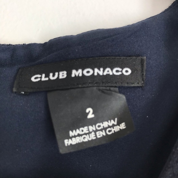 Club Monaco Bridette Matchstick Peplum Dress 2 - Picture 3 of 11